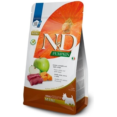 N&D Grain Free Pumpkin Adult Mini Venison & apple 2 kg