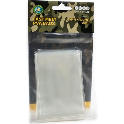 Chyť a pusť PVA sáčky Bags 20ks 70mm x 100mm