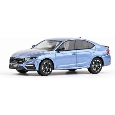 Abrex Škoda Octavia IV RS 2020 Modrá Water Metalíza 1:43