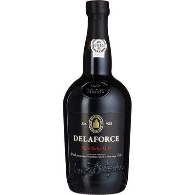 Delaforce Fine Ruby Port 20% 0,75 l (holá láhev)