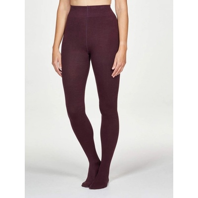 Thought Fashion Bambusové punčocháče Elgin merlot red