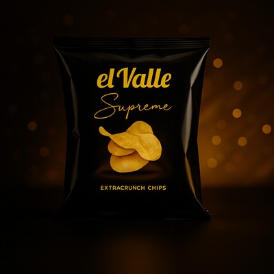 El Valle brambůrky Supreme Extra křupavé solené 45 g