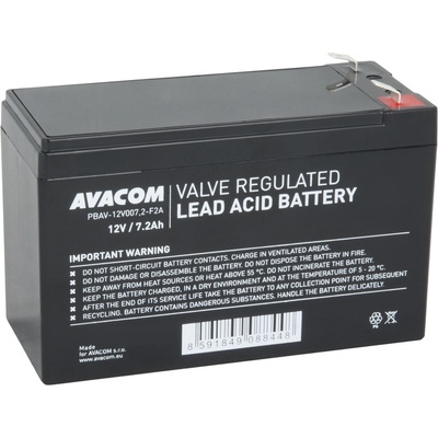 AVACOM 12V 7,2Ah PBAV-12V007,2-F2A – Hledejceny.cz