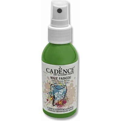 Cadence textilná farba v spreji 100 ml zelená