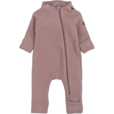 OVERAL MIKK-LINE S KAPUCÍ S UŠIMA TWILIGHT MAUVE MERINO VLNA – Hledejceny.cz