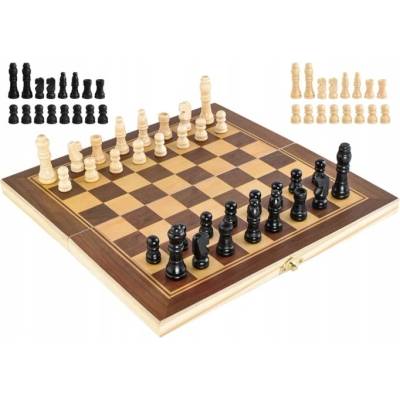 TRADIČNÍ DŘEVĚNÉ ŠACHY POLSKÉ 31x31 polský