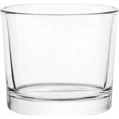 Gift Home Priehľadný sklenený pohár na sviečky 320 ml – nádoba na výrobu sviečok