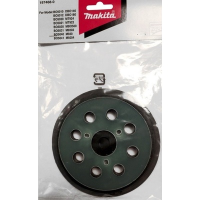 197468-0 - Makita Základní deska ?123mm se suchým zipem pro DBO180, BO5030, BO5031, BO5040, BO5041, M9204 (743051-7, 7 – Hledejceny.cz