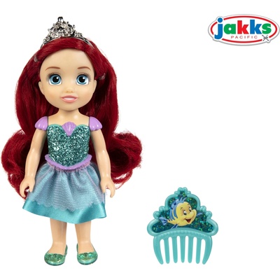 Disney Princess Panenka s hřebenem 15 cm fialová