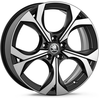 Škoda ELIAS 7,5x19 5x112 ET48 black metallic