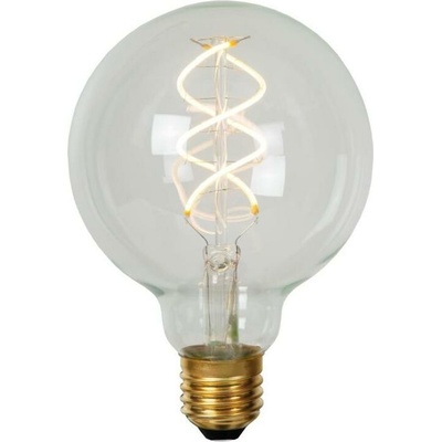 Lucide G95 Filament bulb D9,5 cm LED Dim. E27 1x5W 2700K Transparant 49032/05/60