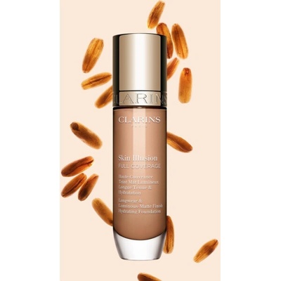 Clarins Skin Illusion Hydrating Foundation vysoce krycí make-up 109C 30 ml
