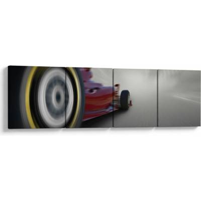 Obraz - Formule, Čtyřdílný 160x40 cm