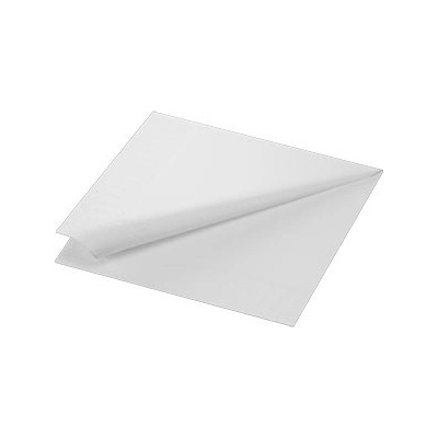 Duni Jednofarebné servítky biela 2V 40x40cm 125ks