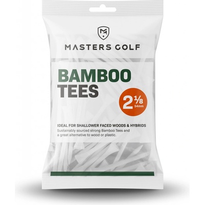 Masters Golf Bamboo Tees 2 1/8 25ks bílá – Hledejceny.cz