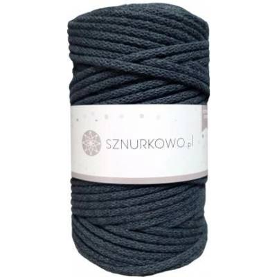 Sznurkowo příze na háčkování - 3SZ44 - 3mm Grafit
