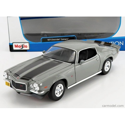 Maisto Chevrolet Camaro Z 28 Coupe 1971 Grey Met 1:18