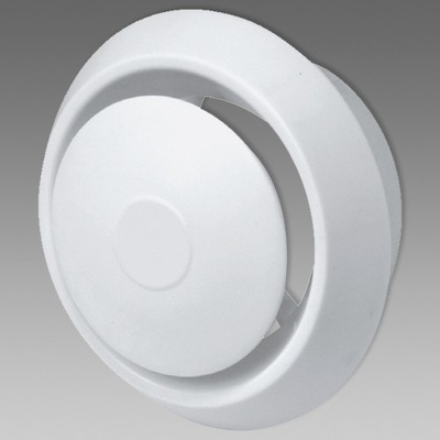 Den Braven Ventil s regulací 150 x 100 mm bílá