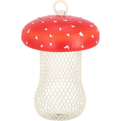 Esschert Design Krmítko závěsné Muchomůrka 13 x 17 cm