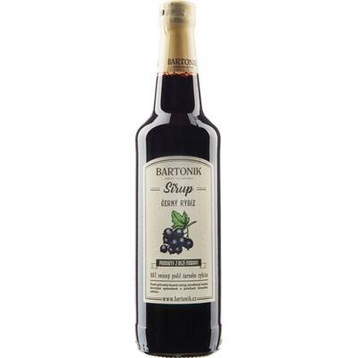 Bartonik Sirup Černý rybíz 0,5 l