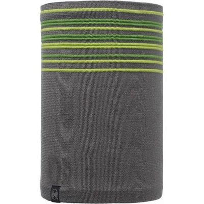 Buff Knitted & Fleece Neckwarmer Stowe Grey Castlerock