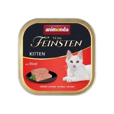 Animonda Vom Feinsten kitten hovězí 16 x 100 g – Hledejceny.cz