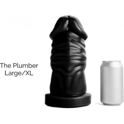 Mr. Hankey’s Toys The Plumber Large/XL, prémiové silikónové dildo s Vac-U-Loc 25,7 x 9,5 cm