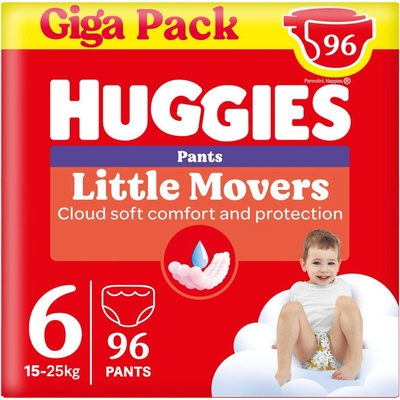 Huggies Little Movers Pants 6 96 ks – Hledejceny.cz