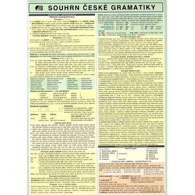 SOUHRN ČESKÉ GRAMATIKY A4 - Jindřiška Drahotová