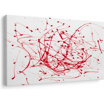 Obraz technikou Drippingu, jednodílný 150x100 cm