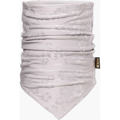Goldbergh Sakura Neckwarmer Cherry Blossom Birch Grey