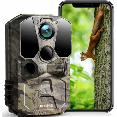 Fotopast CEYOMUR 40 Mpx Wi-Fi 4K UHD s 36 infračervenými diodami
