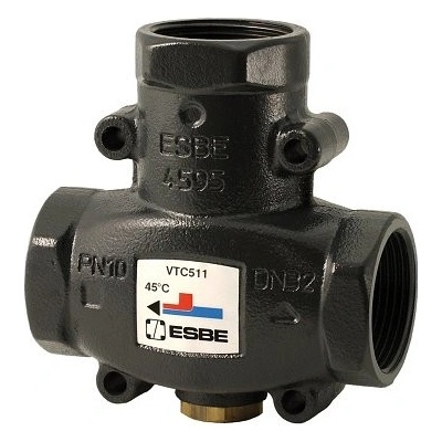 ESBE VTC 511 Termostatický ventil DN 25 - 1" 55°C Kvs 9 m3/h 51020200