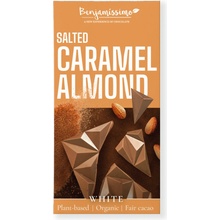 Benjamissimo Svetlá čokoláda Vegan slaný karamel a mandle Bio 60 g