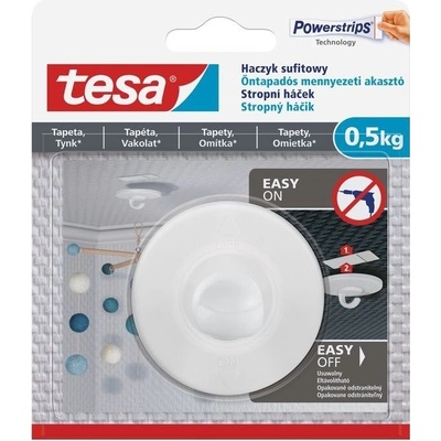 Tesa Stropní háček na tapety a omítku 0,5kg (77781-00007-00)
