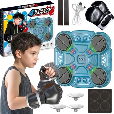 Woopie inteligentní hudební boxovací terč na zeď modrý