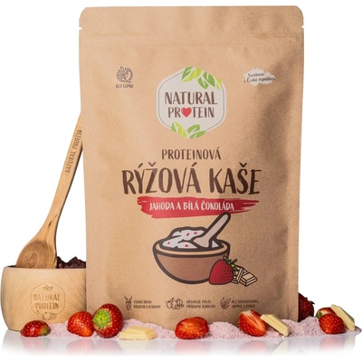 NaturalProtein Proteinová rýžová kaše 480 g