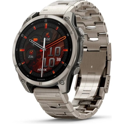 Garmin Fenix 8 AMOLED 47mm Sapphire Graphite Titanium Strap 010-02904-40