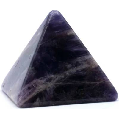 Milujeme Kameny Ametyst - pyramida - tromlovaný kámen - Velká