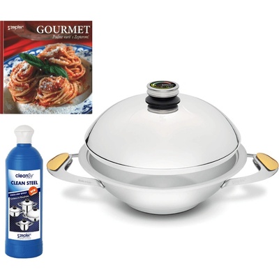 Zepter WOK panvica s pokrievkou 30 CM, OBJEM 4,5L