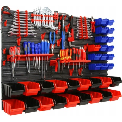 MAR-POL závěsný organizér/držák 115x78cm sada 74ks M66631 – Hledejceny.cz