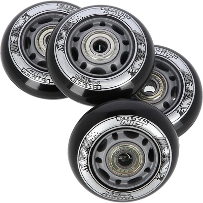 Nils Extreme PU 64 mm 82A s ložisky ABEC9 4 ks