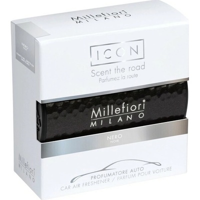 Millefiori Milano Icon Nero Černá Shades Metal tmavě hnědá