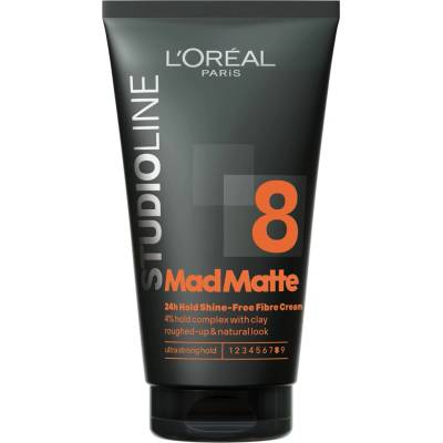 L'ORÉAL PARIS Štúdio Line Mad Matte Krém na vlasy s matujúcim efektom 150 ml