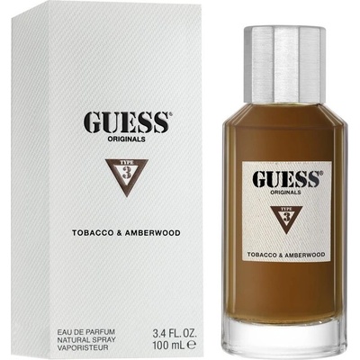 Guess Originals Type 3 Tobacco & Amberwood parfémovaná voda unisex 100 ml