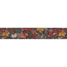 Preinterier BO0074 Samolepiaca bordúra Motýle 5,3cmx5m