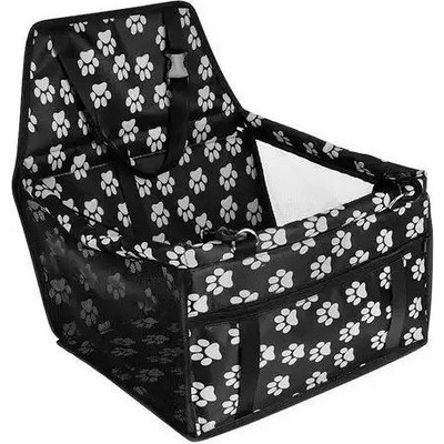 ISO Autosedačka pro psa černá tlapka 40 x 30 x 40 cm – Hledejceny.cz
