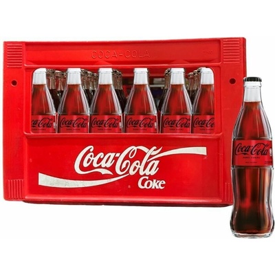 Coca Cola Zero sklo 24 x 200 ml