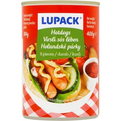 Lupack 8 holandských párků 400 g