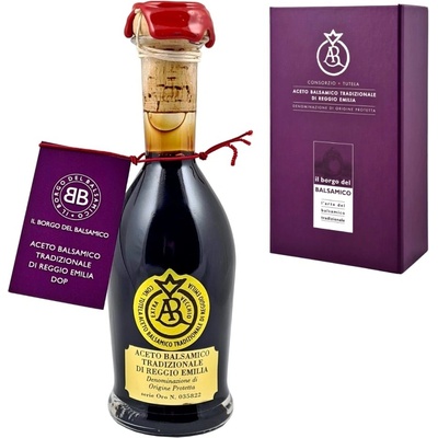 Il Borgo del Balsamico Tradiční balsamico z Reggio Emilia DOP GOLD Label zrající 25 let 100 ml